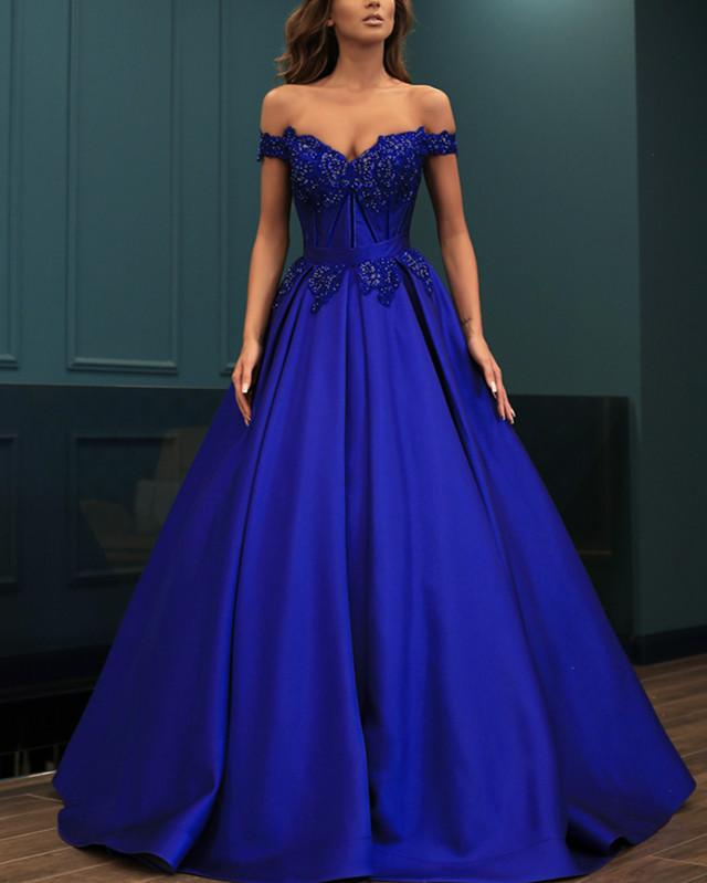 Royal Blue Wedding Dress | Royal Blue Ball Gown coloredwedding Royal Blue Wedding Dress | Royal Blue Ball Gown coloredwedding