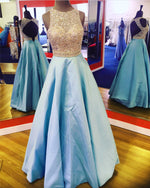 Load image into Gallery viewer, Blue Prom Dresses
