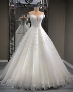 Afbeelding in Gallery-weergave laden, Wedding-Dresses-Lace-Embroidery
