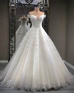 Load image into Gallery viewer, Wedding-Dresses-Lace-Embroidery
