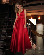 Cargar imagen en el visor de la galería, Bridesmaid-Dresses-Red
