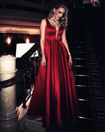 Load image into Gallery viewer, Bridesmaid-Dresses-Burgundy
