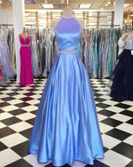 Cargar imagen en el visor de la galería, Baby-Blue-Prom-Dresses
