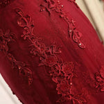 Load image into Gallery viewer, Gorgeous V- Neck Open Back Lace Evening Dresses Mermaid Prom Gowns 2018
