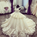 Load image into Gallery viewer, Vintage-Wedding-Ball-Gowns-For-Bridal-2018-Luxurious
