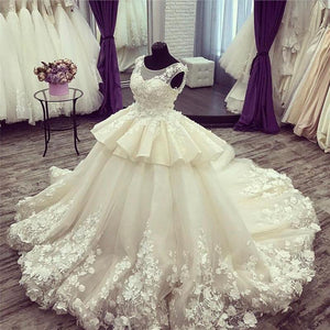 Vintage-Wedding-Ball-Gowns-For-Bridal-2018-Luxurious
