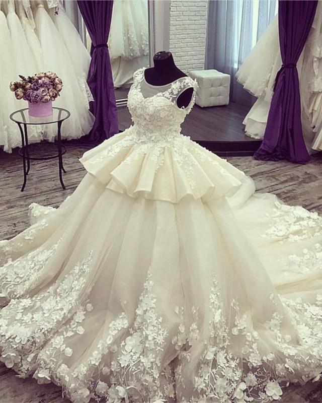 Royal-Wedding-Ball-Gowns-Dress-For-Bride
