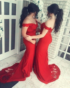 Long-Red-Bridesmaid-Dresses