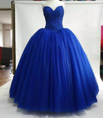 Cargar imagen en el visor de la galería, royal-blue-quinceanera-dress
