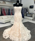Load image into Gallery viewer, Lace-Wedding-Dresses
