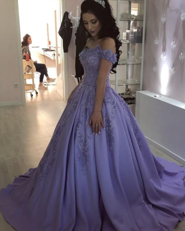 Lilac-Satin-Formal-Dress-For-Engagement-Dresses