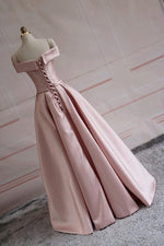 Load image into Gallery viewer, Nude-Pink-Bridesmaid-Dresses
