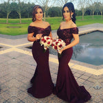Load image into Gallery viewer, grape-bridesmaid-dresses
