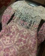 Load image into Gallery viewer, Fully Pearl Beaded Long Sleeves Homecoming Dress Short Prom Party Gowns 2017
