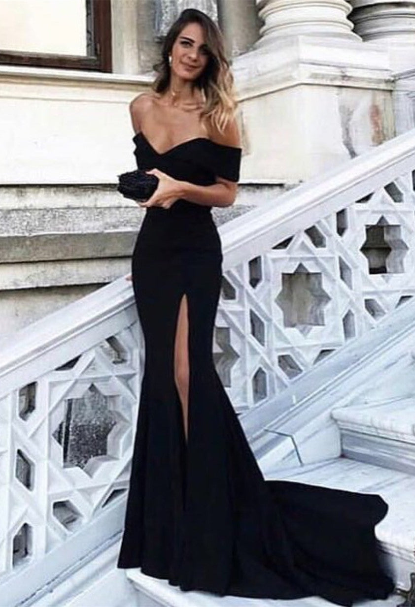 mermaid prom dress