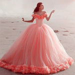 Load image into Gallery viewer, coral-quinceanera-dresses
