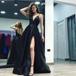 Cargar imagen en el visor de la galería, Black-Formal-Gowns
