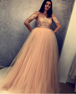 Cargar imagen en el visor de la galería, modest-prom-dresses
