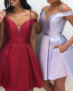Load image into Gallery viewer, Lilac-Homecoming-Dresses-Cheap-Online-Party-Cocktail-Dress-For-Graduation
