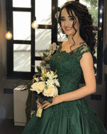 Afbeelding in Gallery-weergave laden, emerald green wedding dresses
