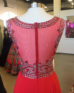 Cargar imagen en el visor de la galería, cap sleeves-evening-gowns
