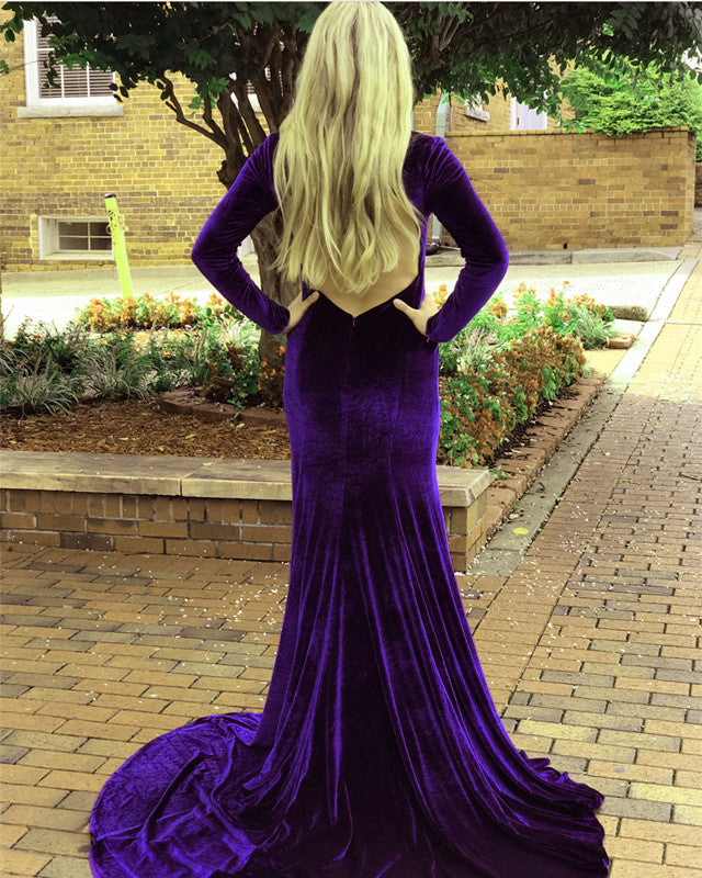 purple-mermaid-dresses