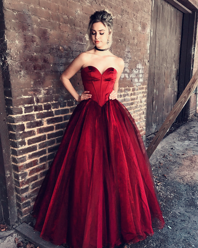 burgundy-prom-dresses