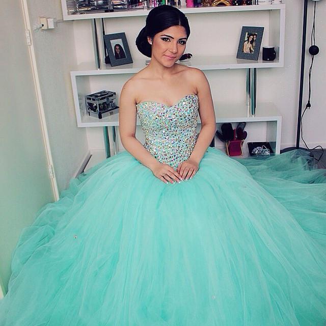 mint-green-ballgowns