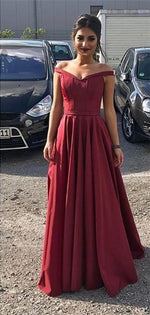 Load image into Gallery viewer, dark red prom dresses
