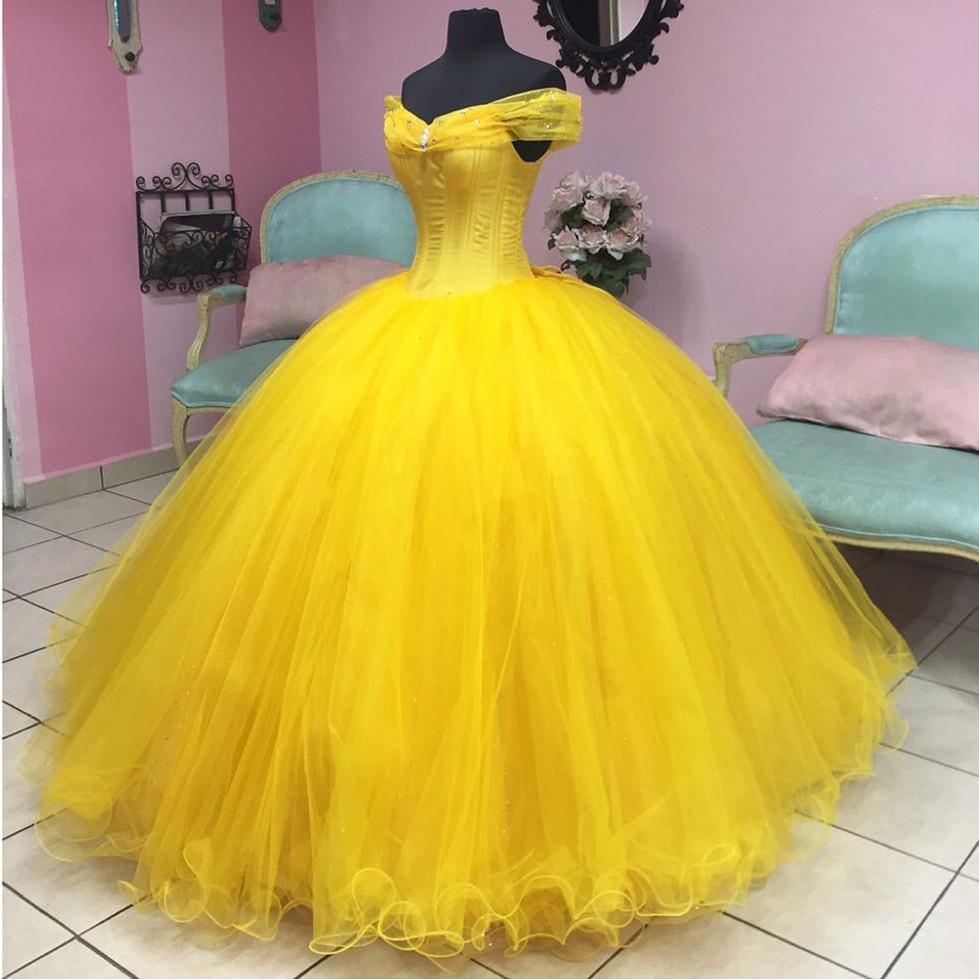 belle princess ball gowns