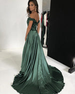 Load image into Gallery viewer, green evening gowns
