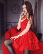 Load image into Gallery viewer, red cocktail dresses
