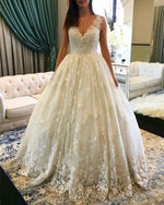 Load image into Gallery viewer, lace wedding dresses
