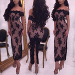 Load image into Gallery viewer, ankle length bridesmaid dresses
