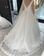 Load image into Gallery viewer, open back wedding dresses

