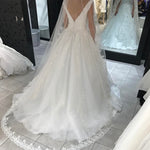 Load image into Gallery viewer, backless-wedding-dress
