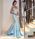 Afbeelding in Gallery-weergave laden, Sexy-Sweetheart-Mermaid-Evening-Dresses-Corset-Prom-Gowns-Long
