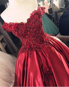 Gorgeous Beaded Lace V Neck Off Shoulder Long Burgundy Prom Dresses 2022