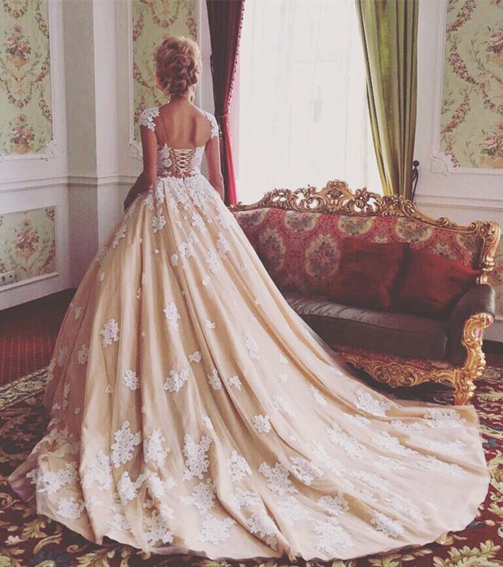 vintage wedding lace dress