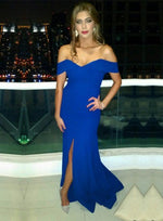 Load image into Gallery viewer, royal blue evening gowns
