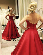 Load image into Gallery viewer, red formal gowns
