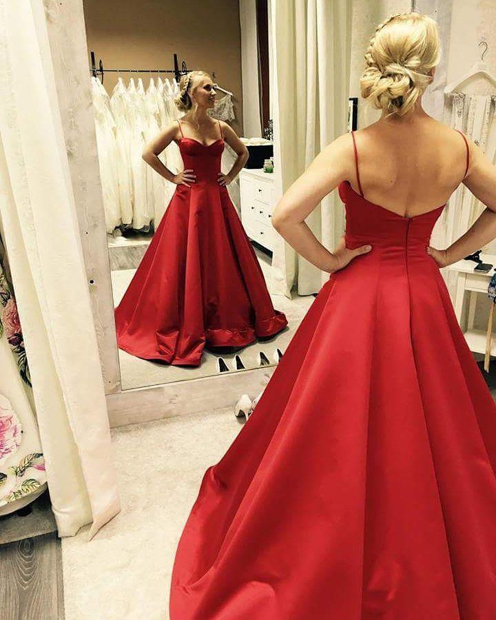 red wedding dresses