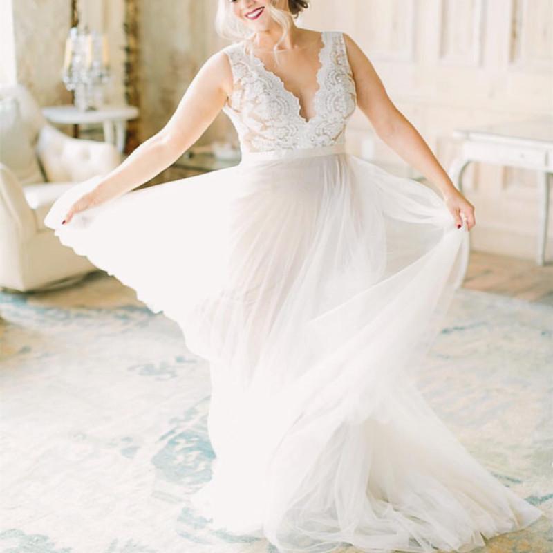 Plus-Size-Wedding-Gowns-Lace-Cap-Sleeves