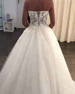 Load image into Gallery viewer, tulle-ball-gowns-wedding-dresses
