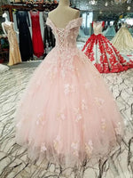 Afbeelding in Gallery-weergave laden, Elegant-Quiceanera-Dresses-Pink-Ball-Gowns-For-Sweet-16
