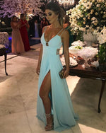 Load image into Gallery viewer, baby-blue-bridesmaid-dresses

