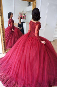 Burgundy-Wedding-Dresses