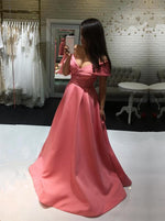 Load image into Gallery viewer, Watermelon-Prom-Dresses
