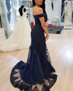 Load image into Gallery viewer, Mermaid-Evening-Dresses
