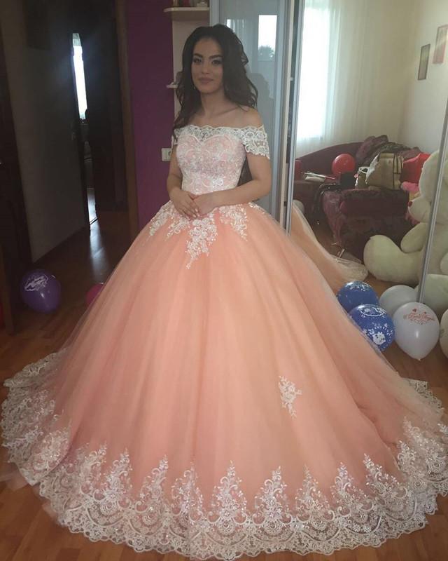 Coral Quinceanera Dresses 2020